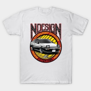 corolla ae86 white T-Shirt